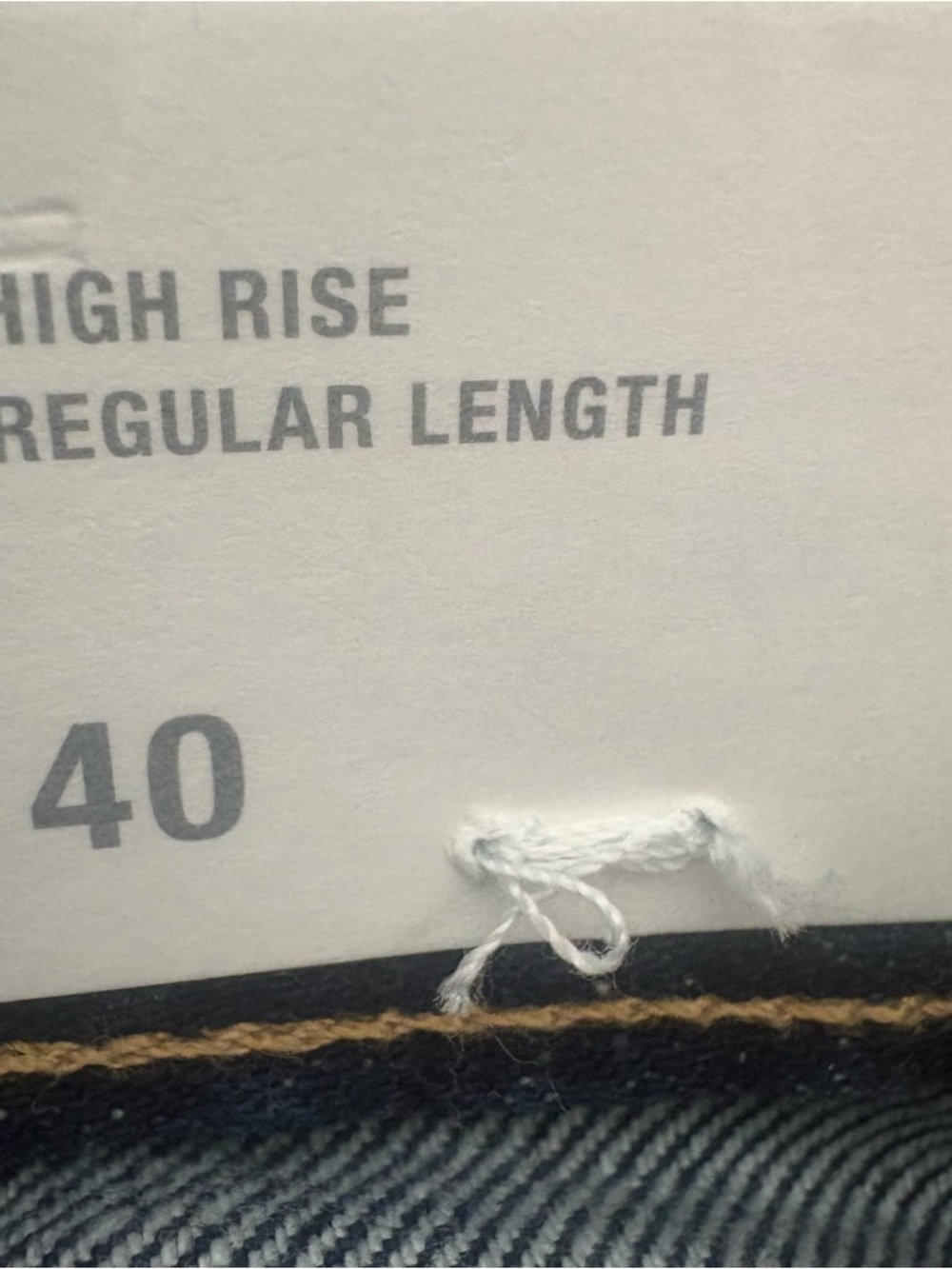 NWT Zara High Waist Barrel Jeans Horseshoe Womens 8 Blue Coastal Cowgirl Western - Picture 7 of 10